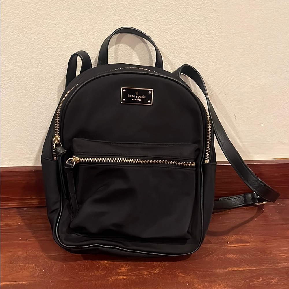 Kate Spade Black Backpack